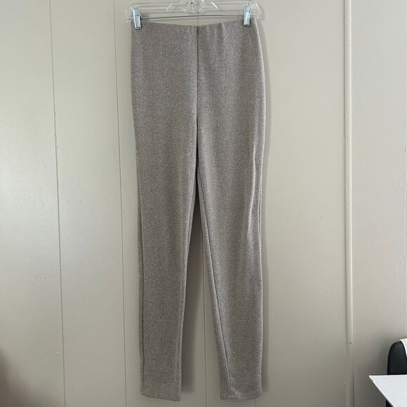 Windsor Taupe Knit Twist Front Crop Top & High Waist Pants Set – Size L - Picture 5 of 15